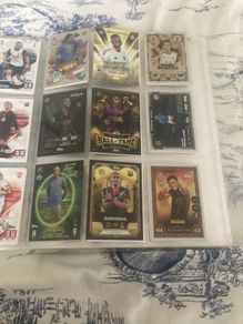 match attax cards +binder