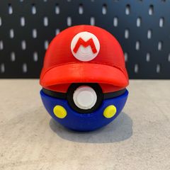 Super Mario themed Pokeball (Free Postage)