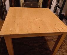 Table. Ikea Norden solid birch wood.