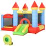 Kids Bouncy Castle Inflatable Trampoline Slide Pool Basket for Kids Age 3-10, 3 x 2.75 x 2.1m Image 10
