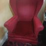 2 Vintage Wingback Armchairs Image 7