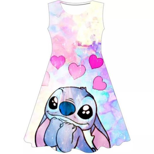 Girl dress stich age  6-7