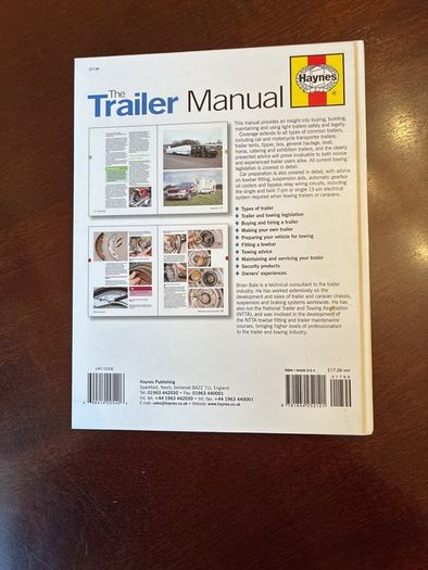 The Trailer Manual by Brian Bate