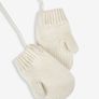 Brand new JoJo Maman Bebe cream wool glove mittens 1-2yrs Image 2