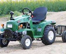Mini Kids Tractor with Trailer - 110cc Petrol