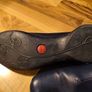 Camper Navy Leather Ballerina Flats Size 40 Image 5