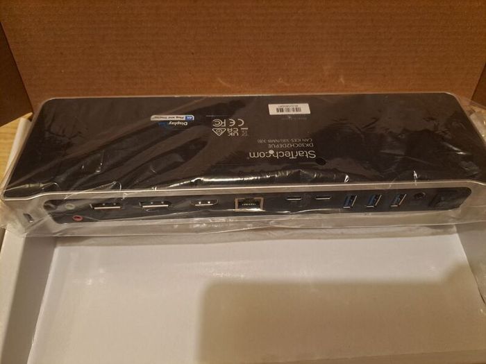StarTech DK30CH2DEPUE USB-C Triple Monitor Dock- Brand New Unused
