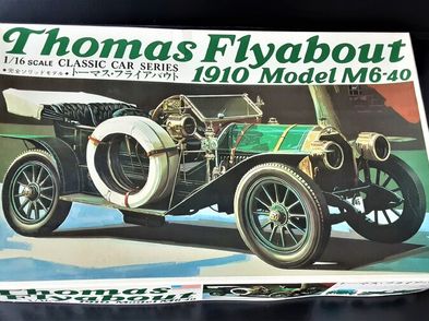 116 Scale Bandai Thomas Flyabout 1910 Classic Car Series Model Kit For ...