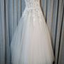 Riki Dalal Jupiter Wedding Dress Size 8 Corset A-Line Slit + Veil Image 3