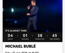 Michael Buble' Tickets