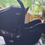 Joie car seat with isofix base and buggy adaptors Image 3