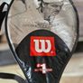 Wilson Titanium Tennis Junior (Jr) rackets x 2 and case. Roger Federer Image 2