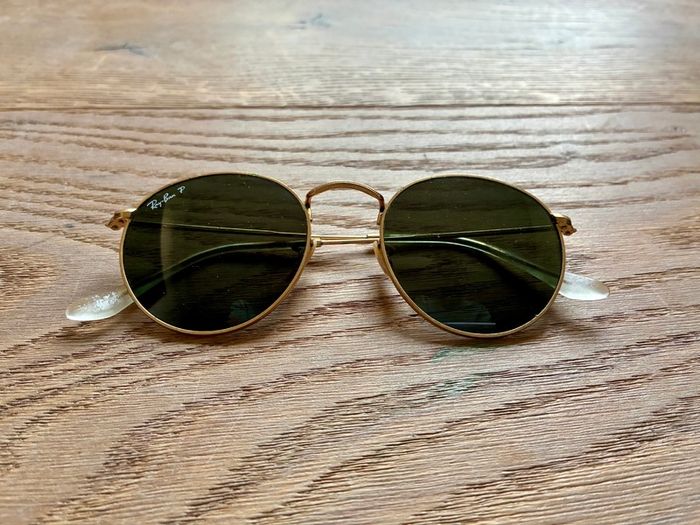 Ray-Ban Round Metal Polarised Sunglasses