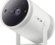 SAMSUNG 30" 100" The Freestyle 1st Gen FHD HDR Portable Projector SP-LSP3BLA - White (Used/ With Remote Controller)