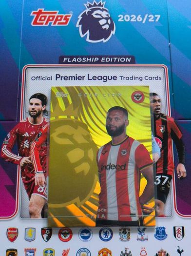 Igor Thiago Gold Edge Edition Topps Premier League Flagship Edition 2026/27
