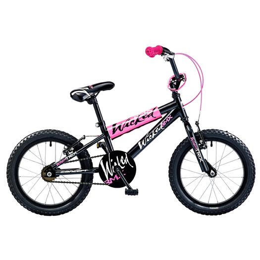 Concept Wicked BMX 16" Wheel, Single Speed Black