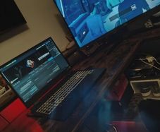 gaming set up