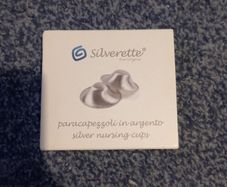 Silverette silver nursing cups