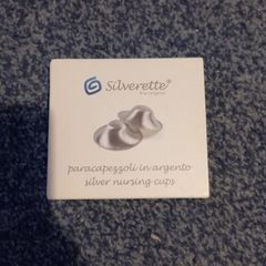 Silverette silver nursing cups