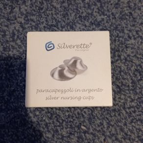 Silverette silver nursing cups