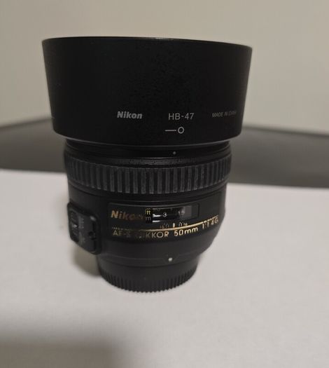 Nikon Af-s Nikkor 50mm F/1.4g Lens