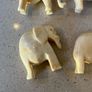 Elephants Ivory set of 6 Image 10