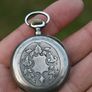 Antique Pocket Watch Mechanical Movement (in working order) Image 3