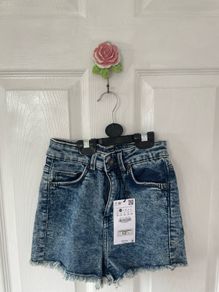 BMWT Bershka High Waist denim shorts