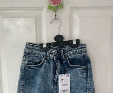 BMWT Bershka High Waist denim shorts
