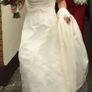 Mori Lee 2105 Wedding Dress, Strapless Slim A-line with Chapel Train Image 3