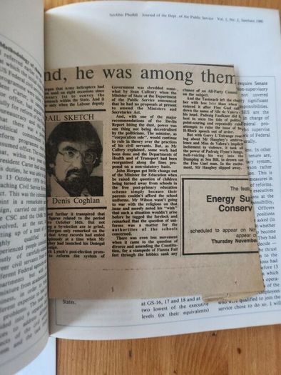 Seirbhis Phoibli. 3 X Journals Of The Department Of The Public Service.  1980-82 -85.