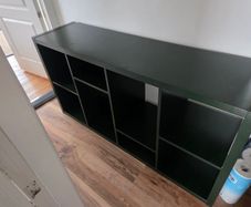 green ikea kallax