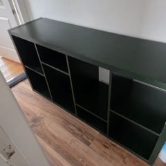green ikea kallax
