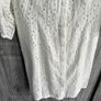 Bnwt Boohoo Puff Sleeve Shirt Dress White-16 Image 2