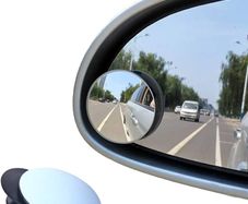 NEW SALE | Blind Spot Mirrors, Round Frameless 360 Degree Rotate Sway Adjustable HD Glass Convex Mirror Maximize RearView Universal for Car SUV Trucks Traffic Safety - Pack 2