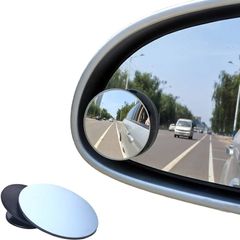 NEW SALE | Blind Spot Mirrors, Round Frameless 360 Degree Rotate Sway Adjustable HD Glass Convex Mirror Maximize RearView Universal for Car SUV Trucks Traffic Safety - Pack 2