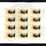 2006 Ireland Irish Music Commemorative Stamp Sheetlets Plate 1B1B1B1B  Fine Used with Dublin cancel of 7th November 2006 (First day of issued) on envelope extract Image 2