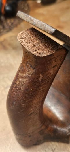 Infill smoothing plane, Mathieson iron