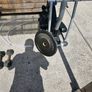 Squat rack + barbell + bumper plates + pull down + Image 3