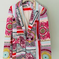 Colourful unique jacket, NEW, size S