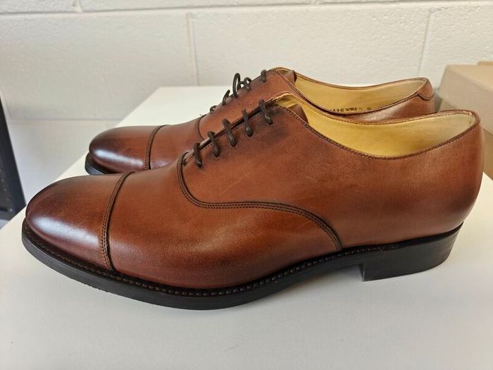 As New Mens Barker Oxfords Shoes