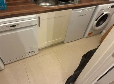 White goods- dishwasher, freezer and tumble drier
