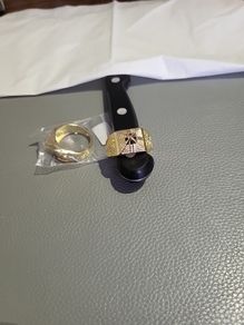 Gents pyramid ring