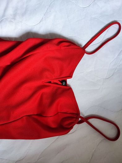 Boohoo body suit red size 8UK