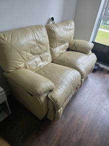 leather sofa