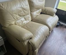 leather sofa