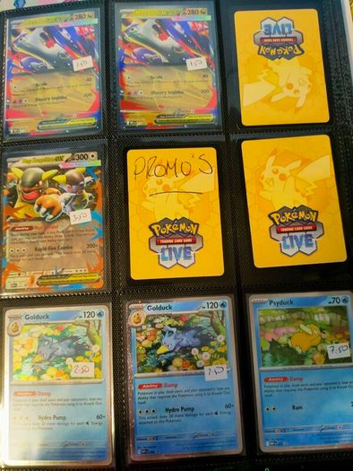 Phantasmal Flames full art . Ex's and promos