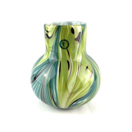 Retro German Art Glass Vase