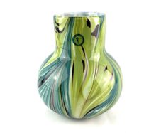 Retro German Art Glass Vase