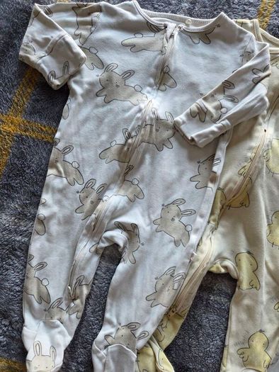 3-6m, Next Animal 2 Way Zip Sleepsuits